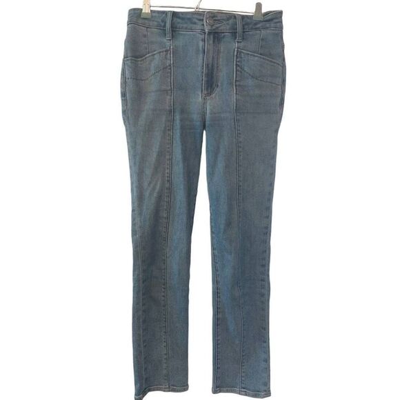 PAIGE Denim - Paige Hoxton Slim jeans patch pockets front seams size 27